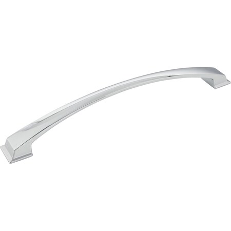 Jeffrey Alexander 12" Center-to-Center Polished Chrome Arched Roman Appliance Handle 944-12PC